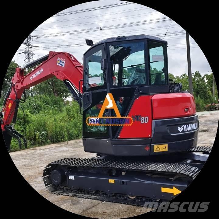 Yanmar Vio 80 中型油圧ショベル 7ｔ-12ｔ（ユンボ・パワーショベル・バックホー）
