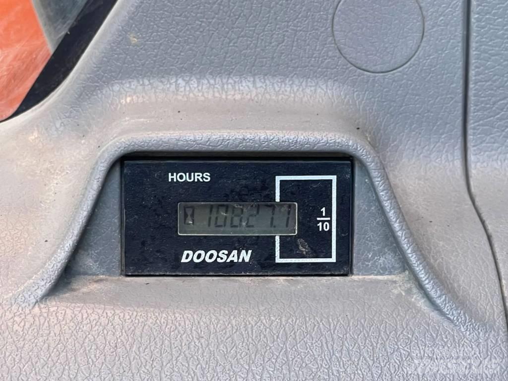 Doosan DX170 W-5 ホイール式油圧ショベル（パワーショベル・ユンボ・バックホー）
