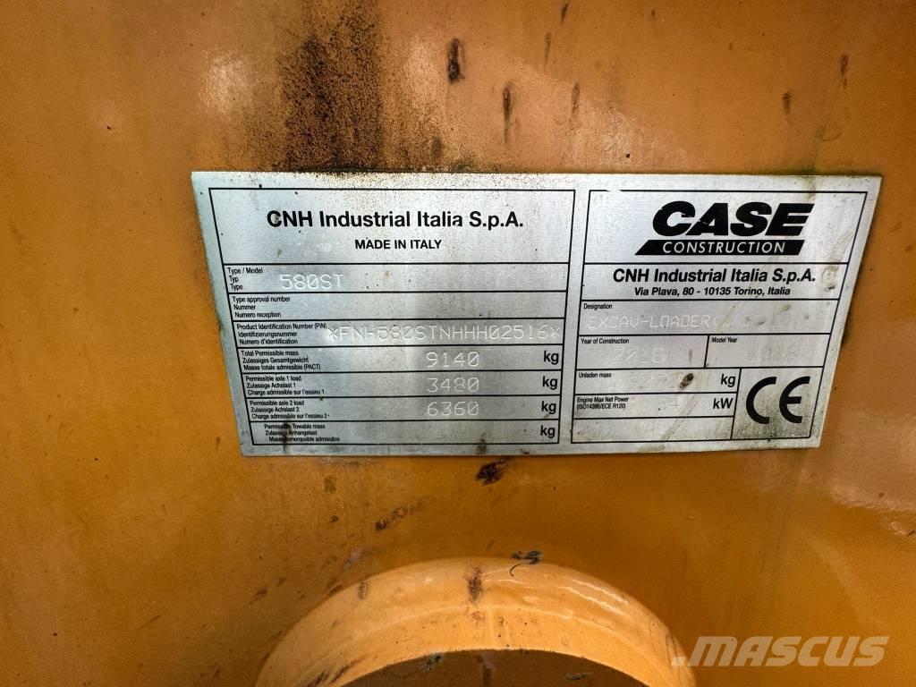 CASE 580 ST バックホーローダー