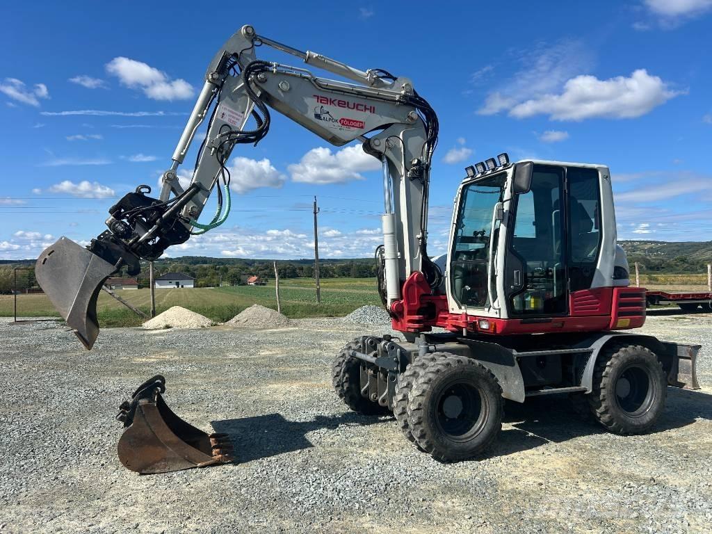 Takeuchi TB 295 W ホイール式油圧ショベル（パワーショベル・ユンボ・バックホー）