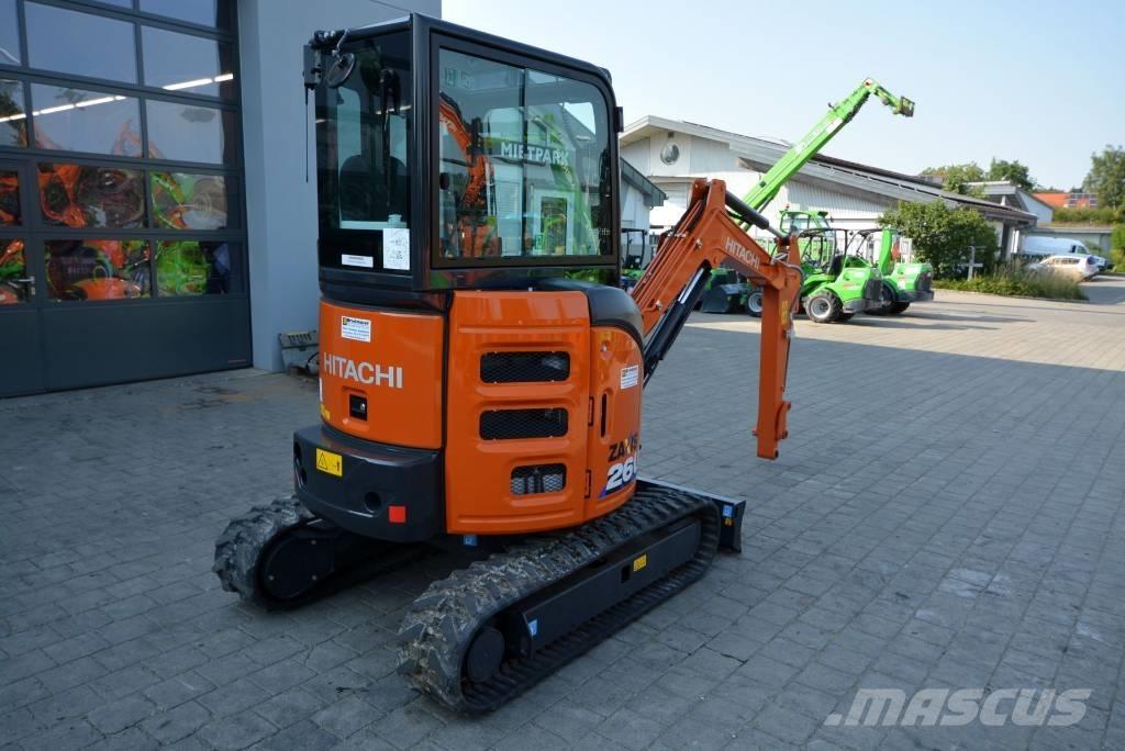 Hitachi ZX 26 U-6 ミニ油圧ショベル 7t以下（ミニユンボ・ミニディガー）