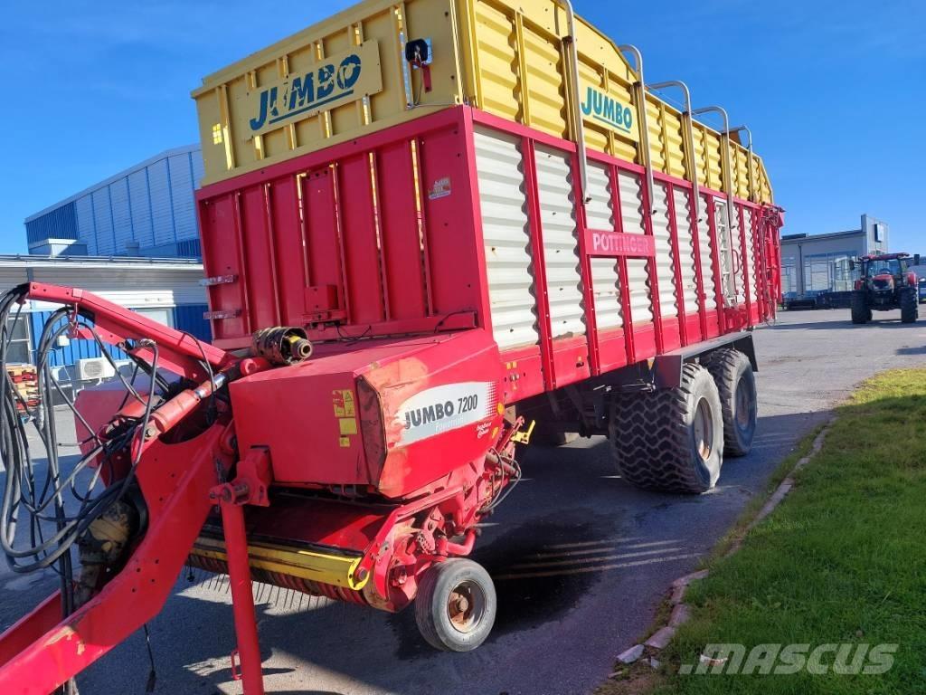 Pöttinger Jumbo 7200 セルフローディングトレーラー