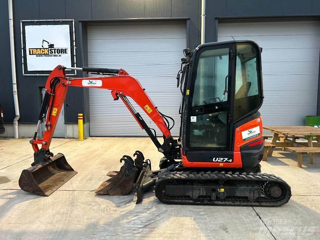 Kubota U 27-4 ミニ油圧ショベル 7t以下（ミニユンボ・ミニディガー）