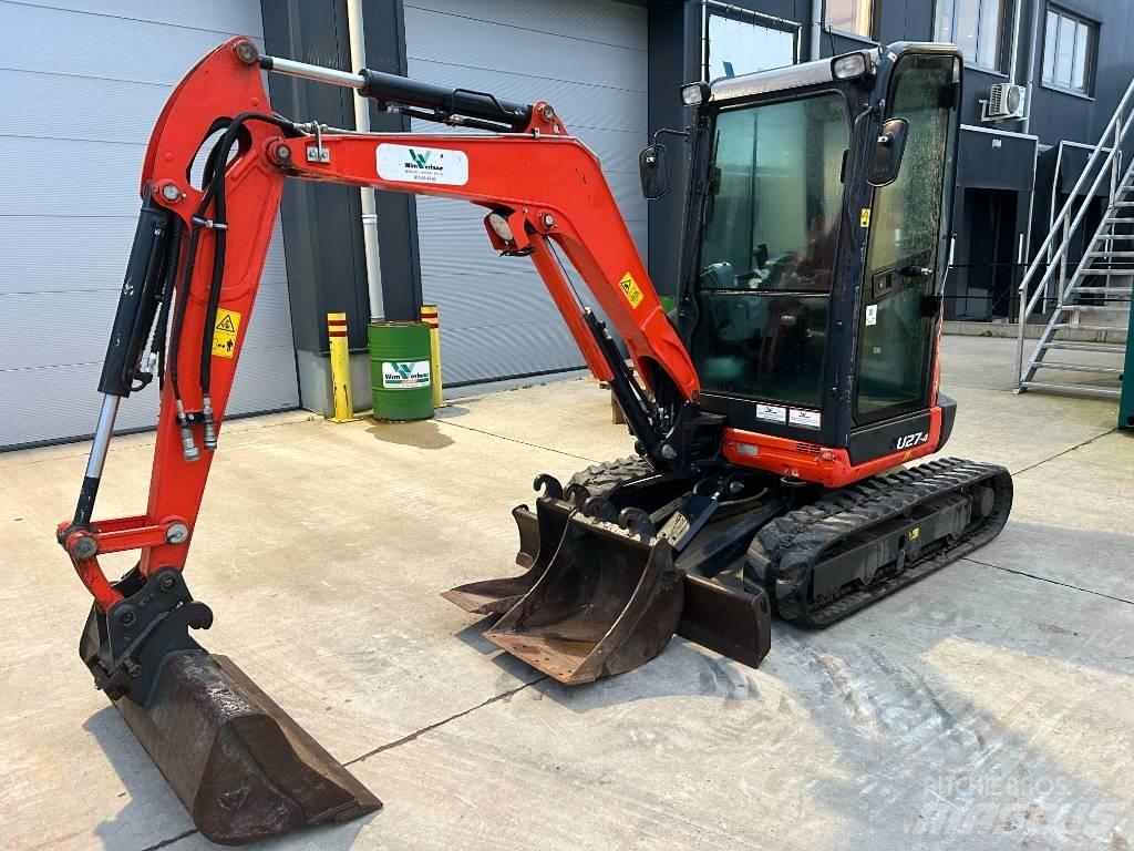 Kubota U 27-4 ミニ油圧ショベル 7t以下（ミニユンボ・ミニディガー）