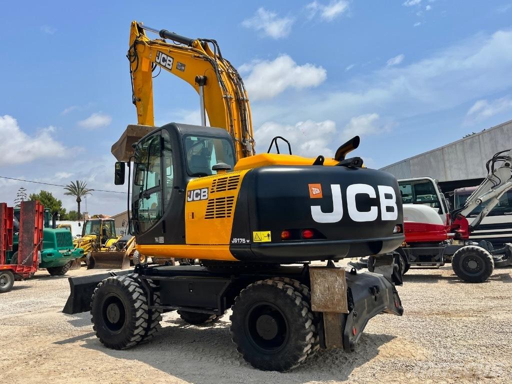 JCB JS 175 W ホイール式油圧ショベル（パワーショベル・ユンボ・バックホー）