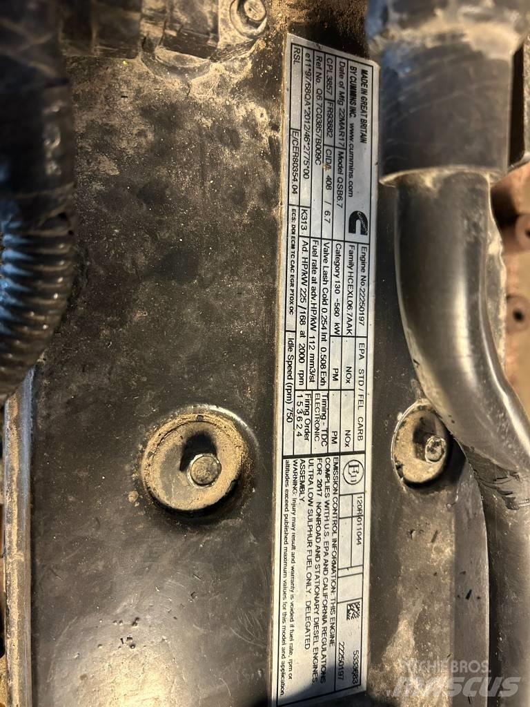 Cummins QSB 6.7 廃棄物／工業産廃処理機