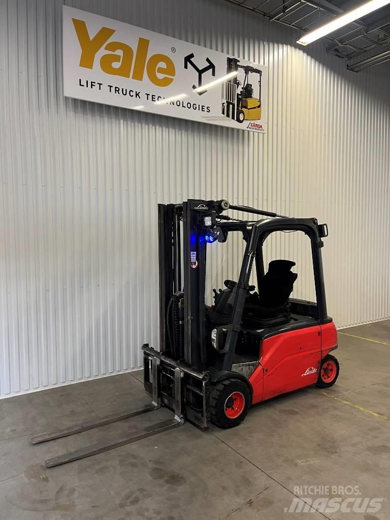 Linde E 20 PL-01 バッテリーフォークリフト