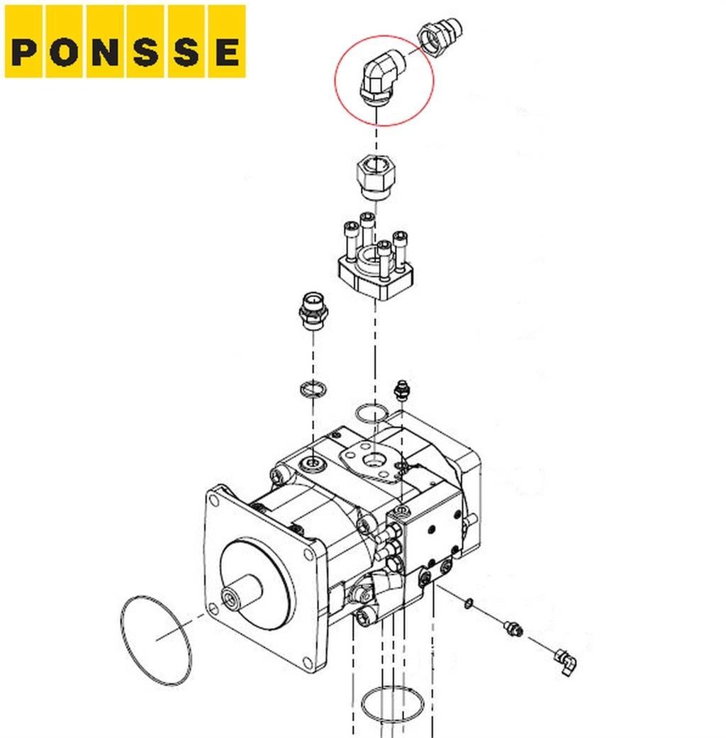 Ponsse 0055159 油圧機
