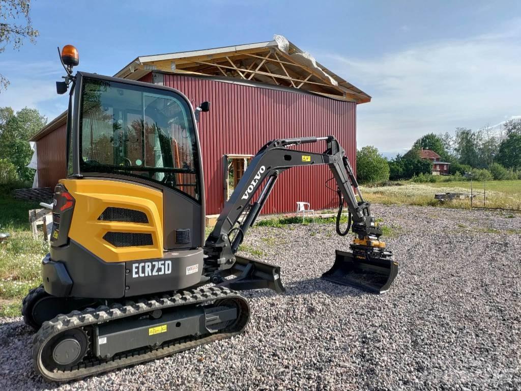 Volvo ECR 25 D ミニ油圧ショベル 7t以下（ミニユンボ・ミニディガー）