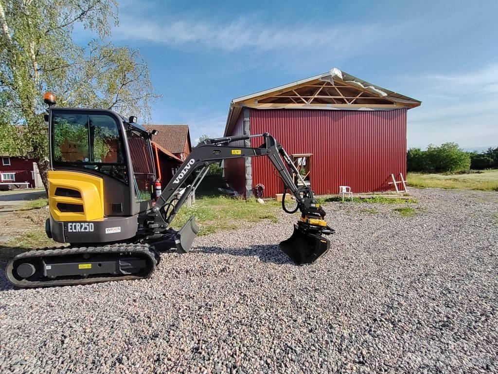 Volvo ECR 25 D ミニ油圧ショベル 7t以下（ミニユンボ・ミニディガー）