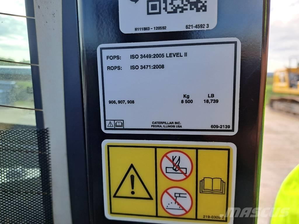 CAT 906 (Bucket+Forks) ホイールローダー・タイヤショベル