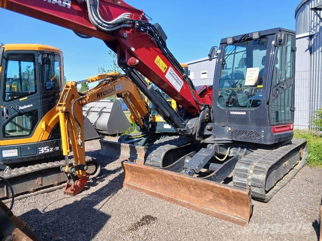Yanmar Vio 80-1A 中型油圧ショベル 7ｔ-12ｔ（ユンボ・パワーショベル・バックホー）