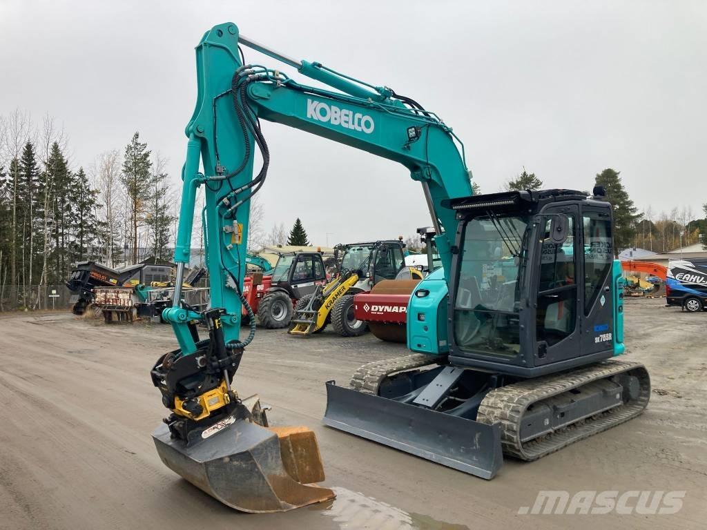Kobelco SK 75 SR-7 中型油圧ショベル 7ｔ-12ｔ（ユンボ・パワーショベル・バックホー）