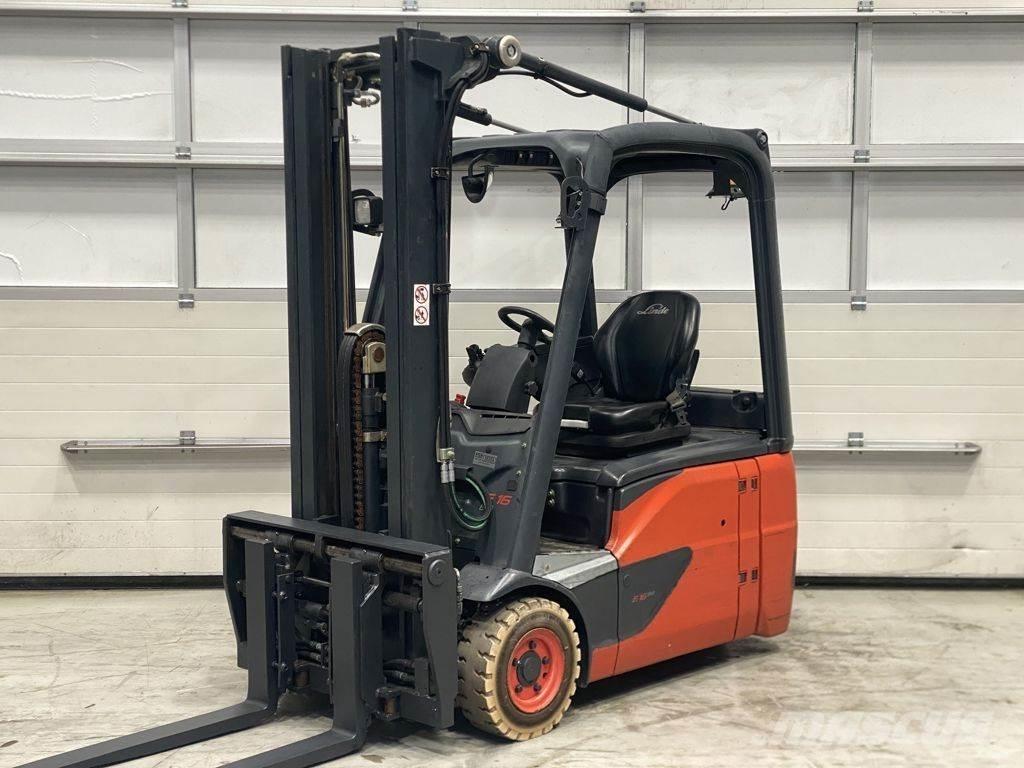 Linde E16-02 バッテリーフォークリフト