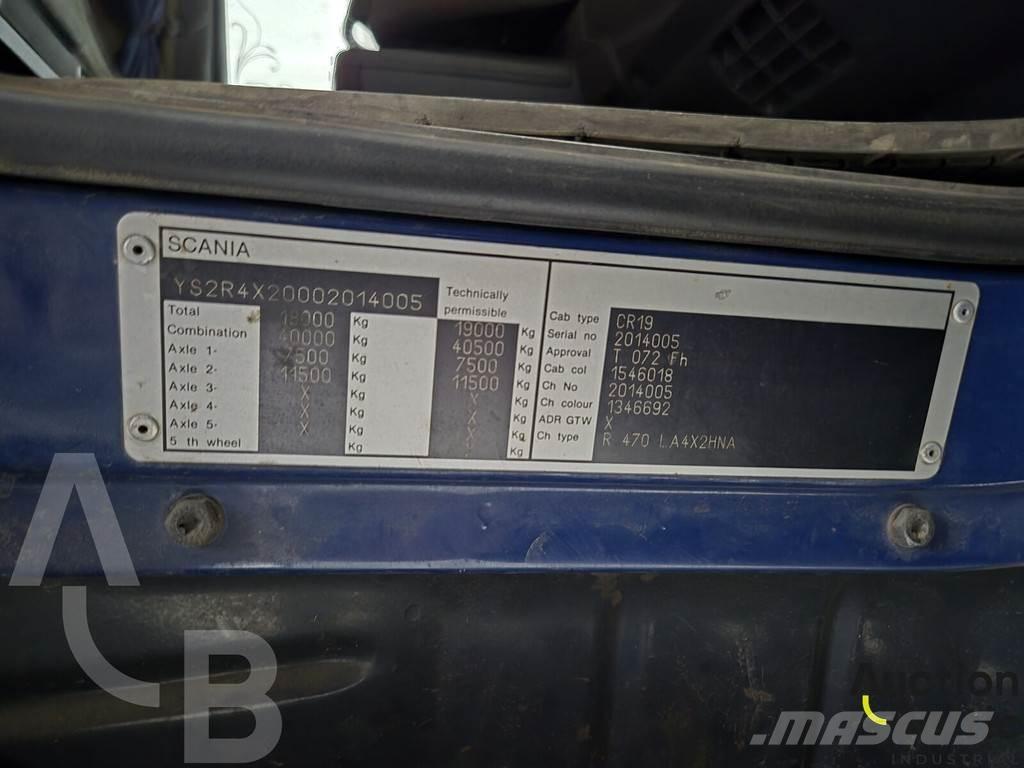 Scania R 470 中古トラクターヘッド | トレーラーヘッド