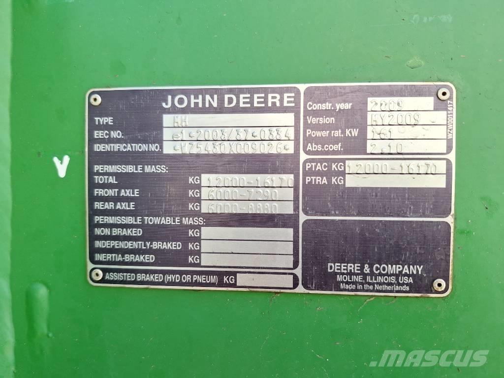 John Deere 5430i 自走式噴霧器