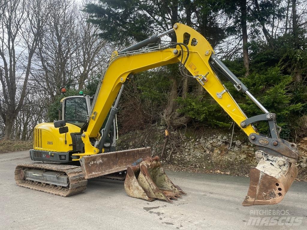 Wacker Neuson EZ 80 中型油圧ショベル 7ｔ-12ｔ（ユンボ・パワーショベル・バックホー）