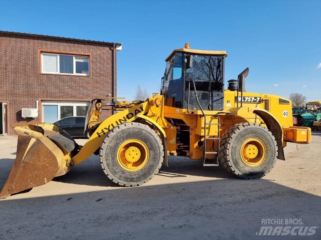 Hyundai HL 757-7 ホイールローダー・タイヤショベル