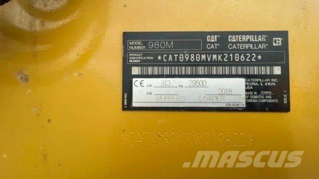 CAT 980 M ホイールローダー・タイヤショベル