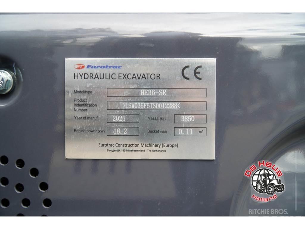 Eurotrac HE36SR 特殊油圧ショベル