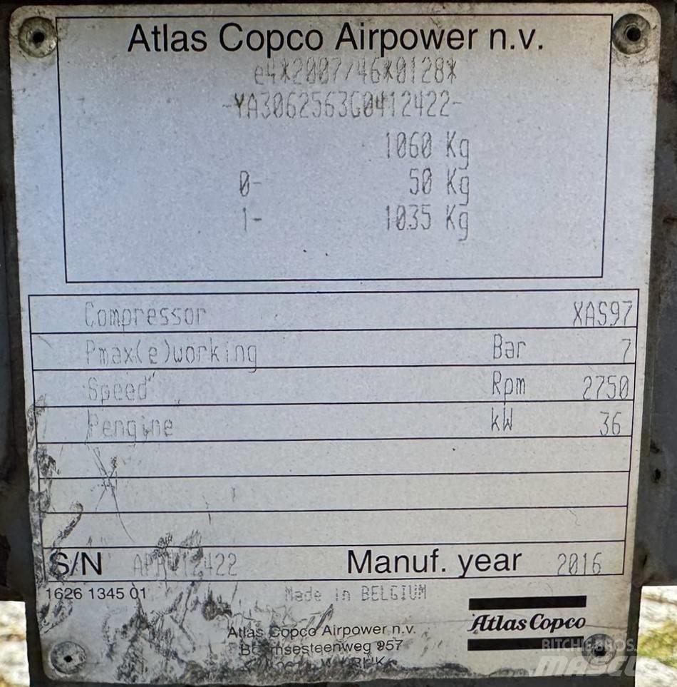 Atlas Copco XAS97 コンプレッサー