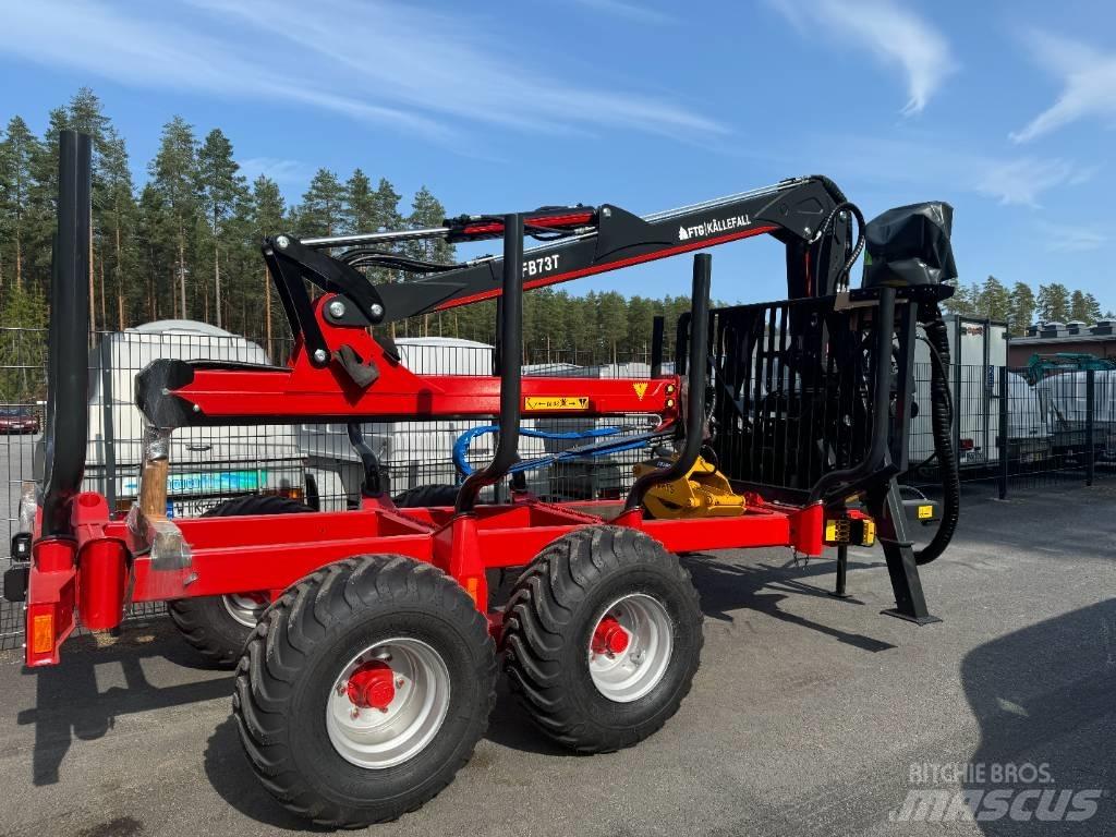 FTG Källefall FB90D 林業トレーラー