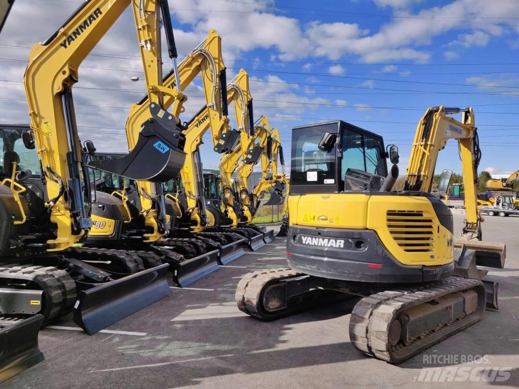 Yanmar Vio 80-1A 中型油圧ショベル 7ｔ-12ｔ（ユンボ・パワーショベル・バックホー）