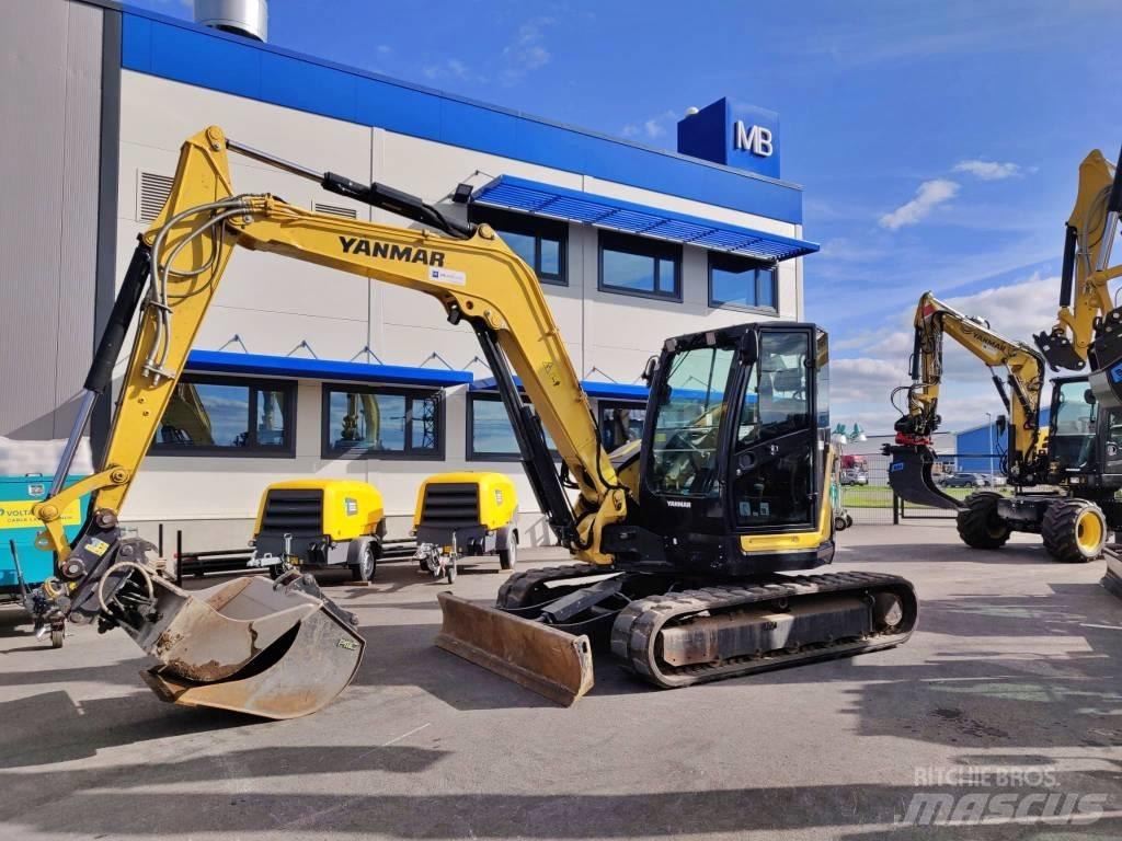 Yanmar Vio 80-1A 中型油圧ショベル 7ｔ-12ｔ（ユンボ・パワーショベル・バックホー）