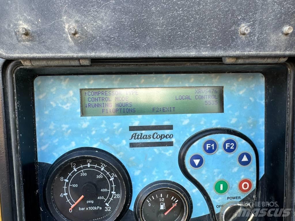 Atlas Copco XRVS 476 コンプレッサー
