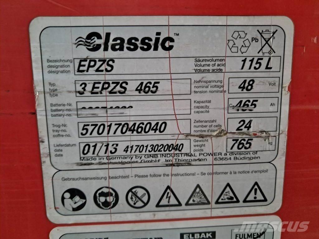 Linde R16S-12 リーチフォークリフト