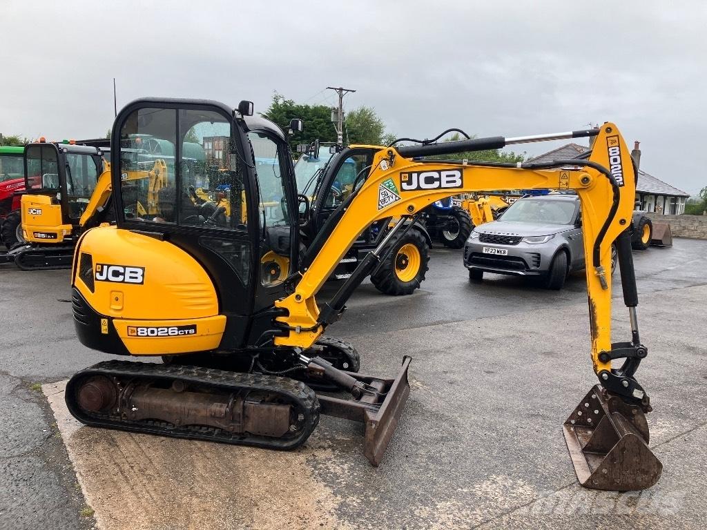 JCB 8026 CTS ミニ油圧ショベル 7t以下（ミニユンボ・ミニディガー）