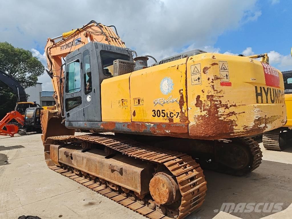 Hyundai R305LC-7 大型油圧ショベル12t以上（パワーショベル・ユンボ）