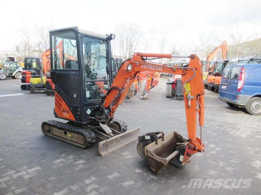 Hitachi ZX 17 U-2 ミニ油圧ショベル 7t以下（ミニユンボ・ミニディガー）
