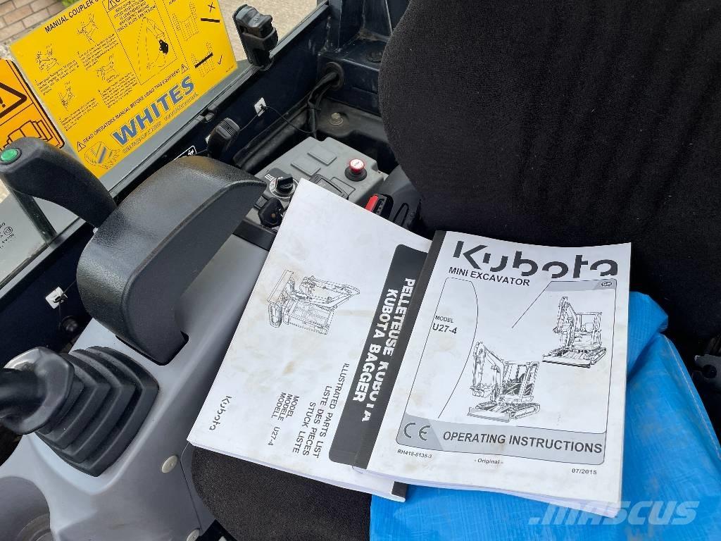 Kubota U 27-4 ミニ油圧ショベル 7t以下（ミニユンボ・ミニディガー）
