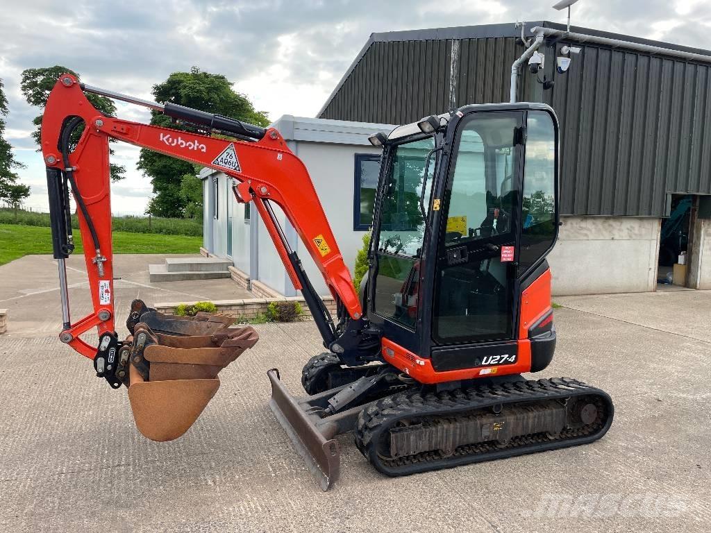 Kubota U 27-4 ミニ油圧ショベル 7t以下（ミニユンボ・ミニディガー）