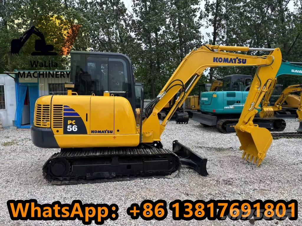 Komatsu PC 56-7 ミニ油圧ショベル 7t以下（ミニユンボ・ミニディガー）