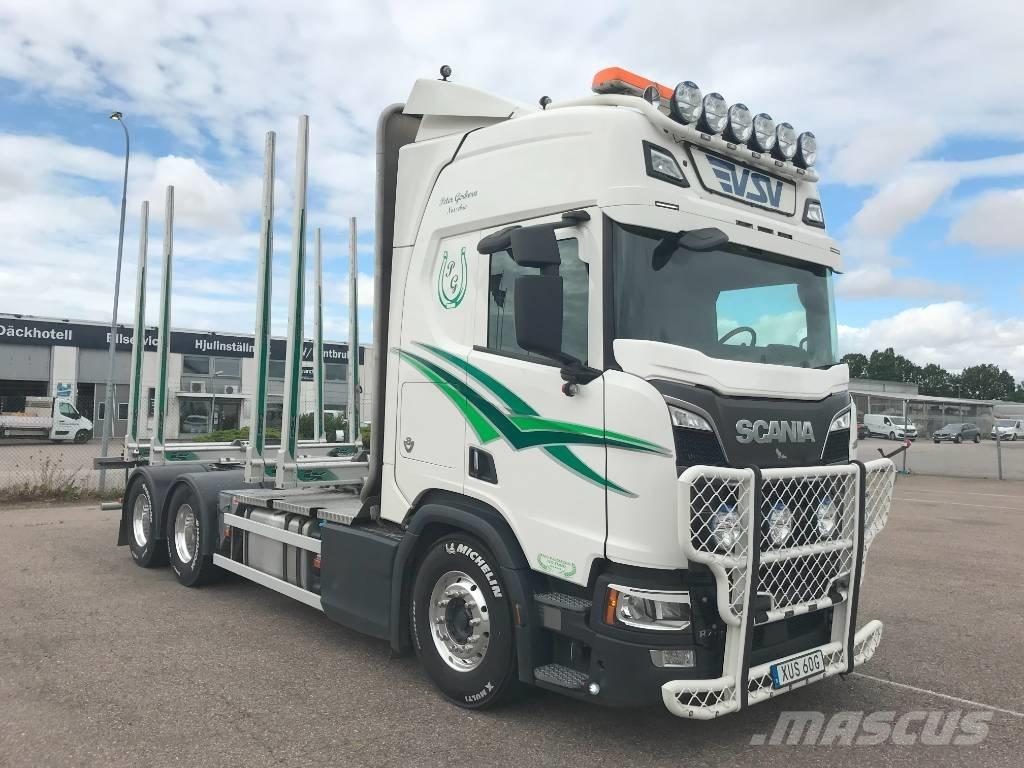 Scania R 770 6x4 木材トラック