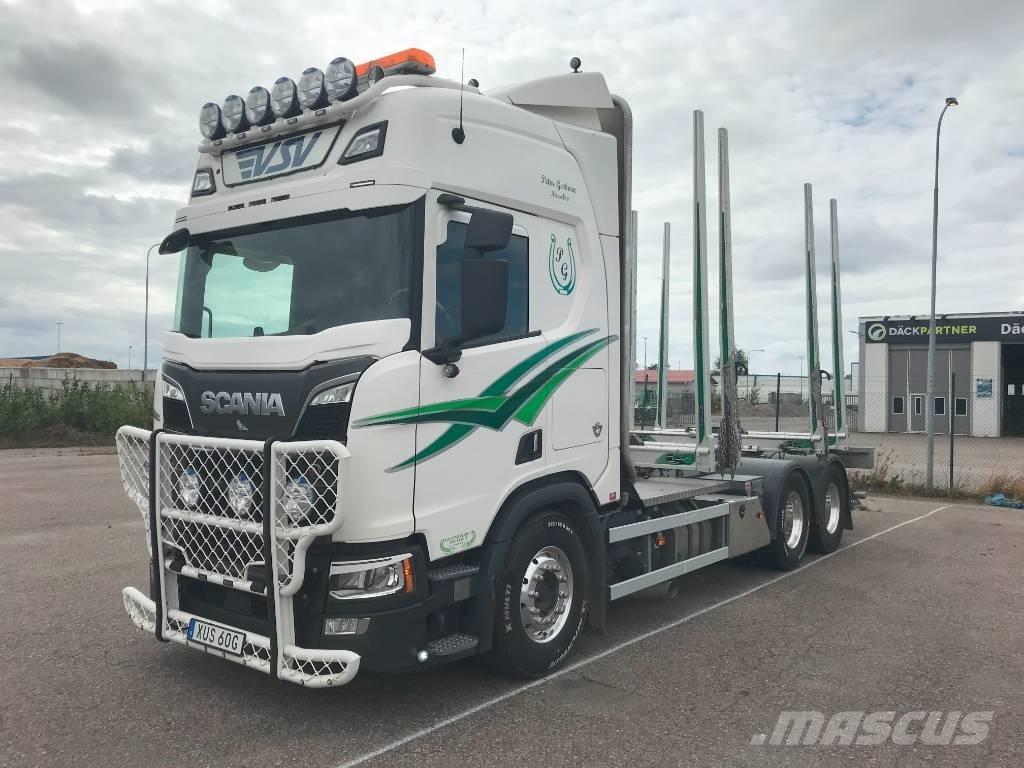 Scania R 770 6x4 木材トラック