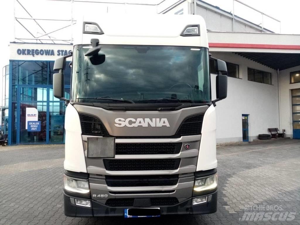 Scania R 450 TOPLINE 中古トラクターヘッド | トレーラーヘッド