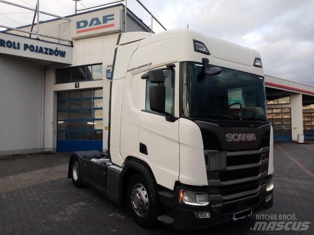 Scania R 450 TOPLINE 中古トラクターヘッド | トレーラーヘッド
