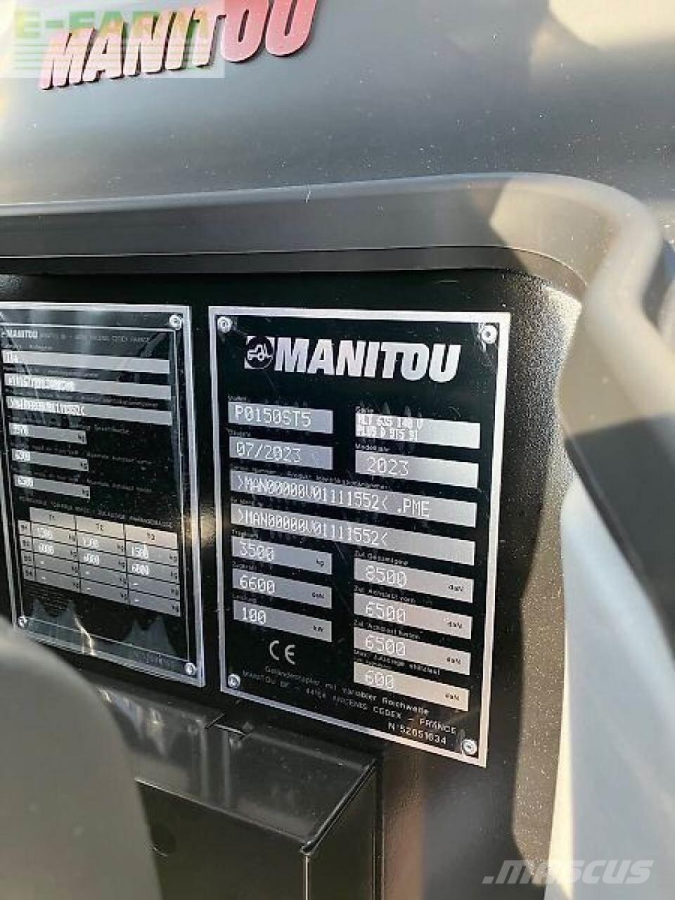 Manitou mlt635 農業用テレハンドラー