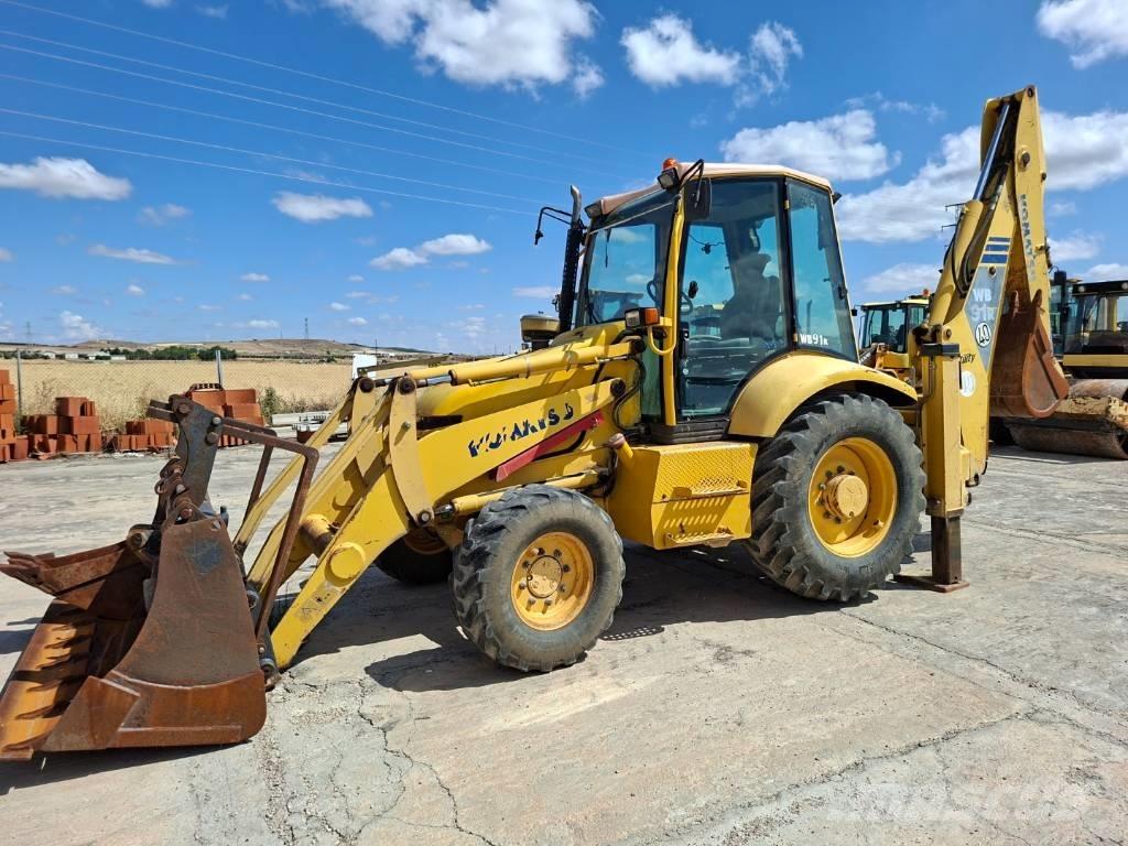 Komatsu WB 91 R バックホーローダー