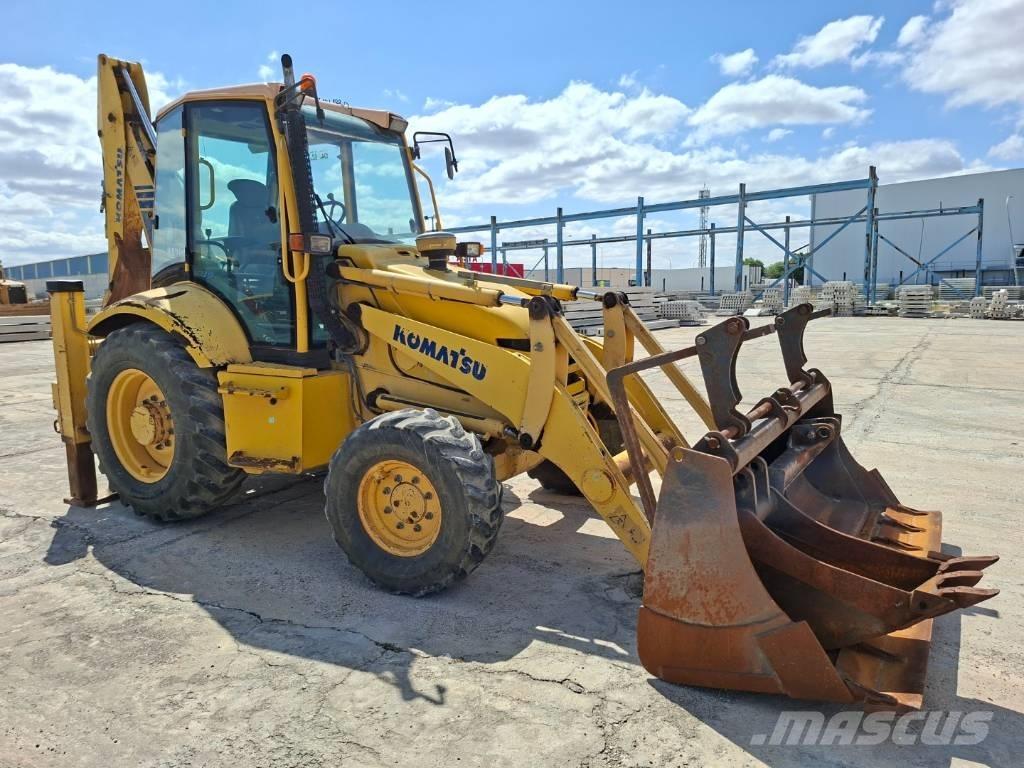 Komatsu WB 91 R バックホーローダー