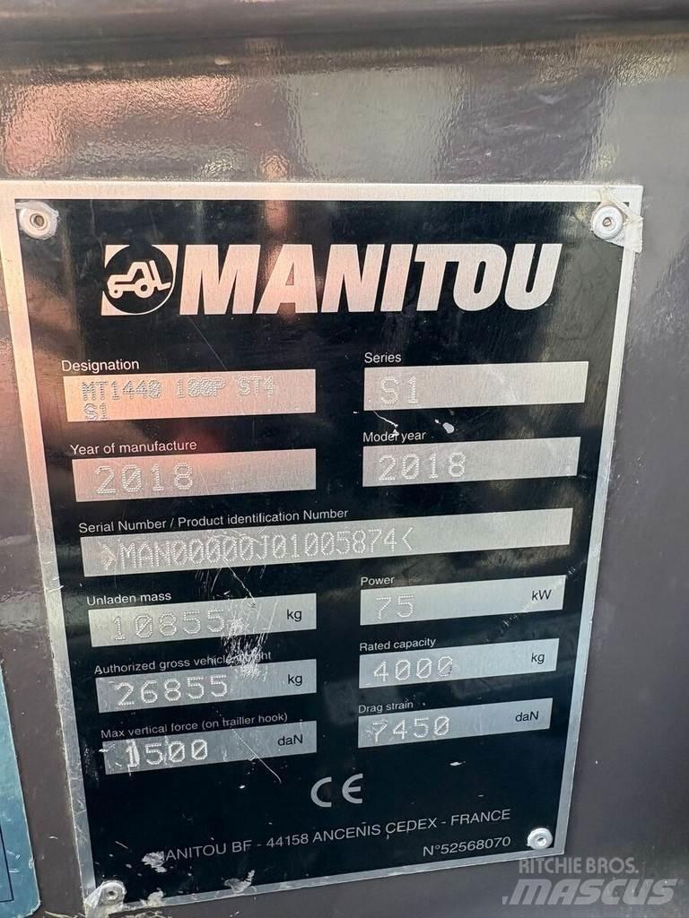 Manitou MT 1440 テレスコーピックハンドラー