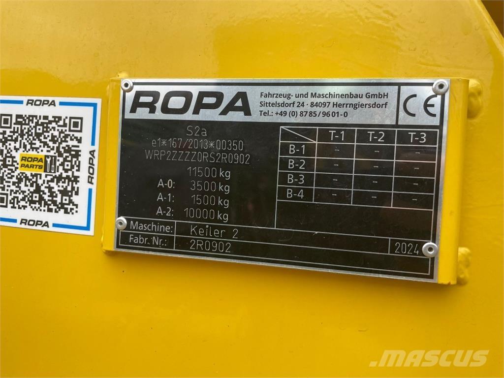Ropa Keiler 2 球根収穫機