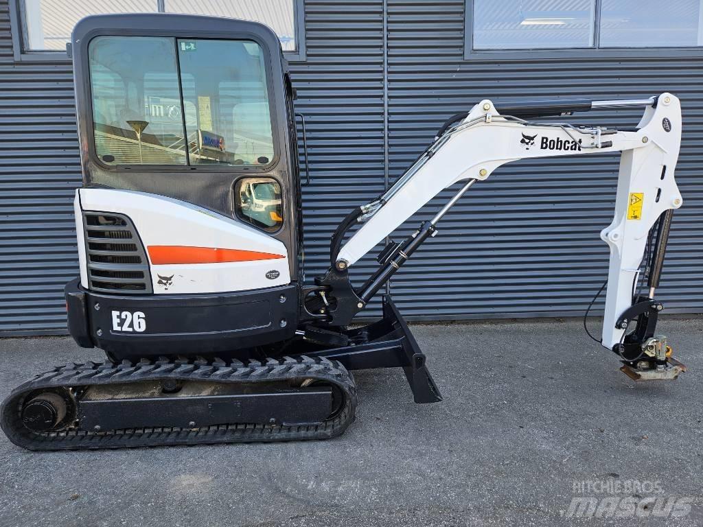 Bobcat e26 ミニ油圧ショベル 7t以下（ミニユンボ・ミニディガー）