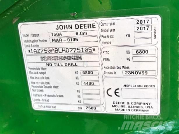 John Deere 750 A ドリル
