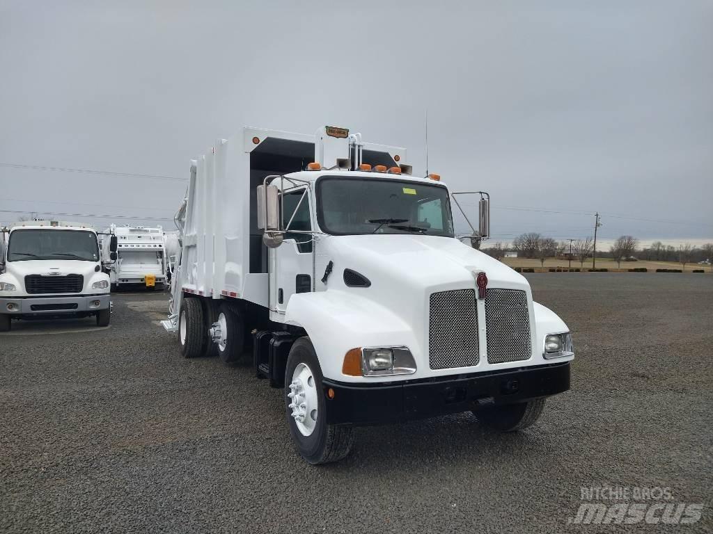 Kenworth T300 塵芥車、パッカー車