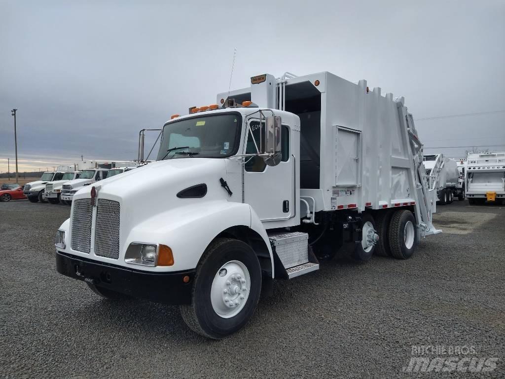 Kenworth T300 塵芥車、パッカー車