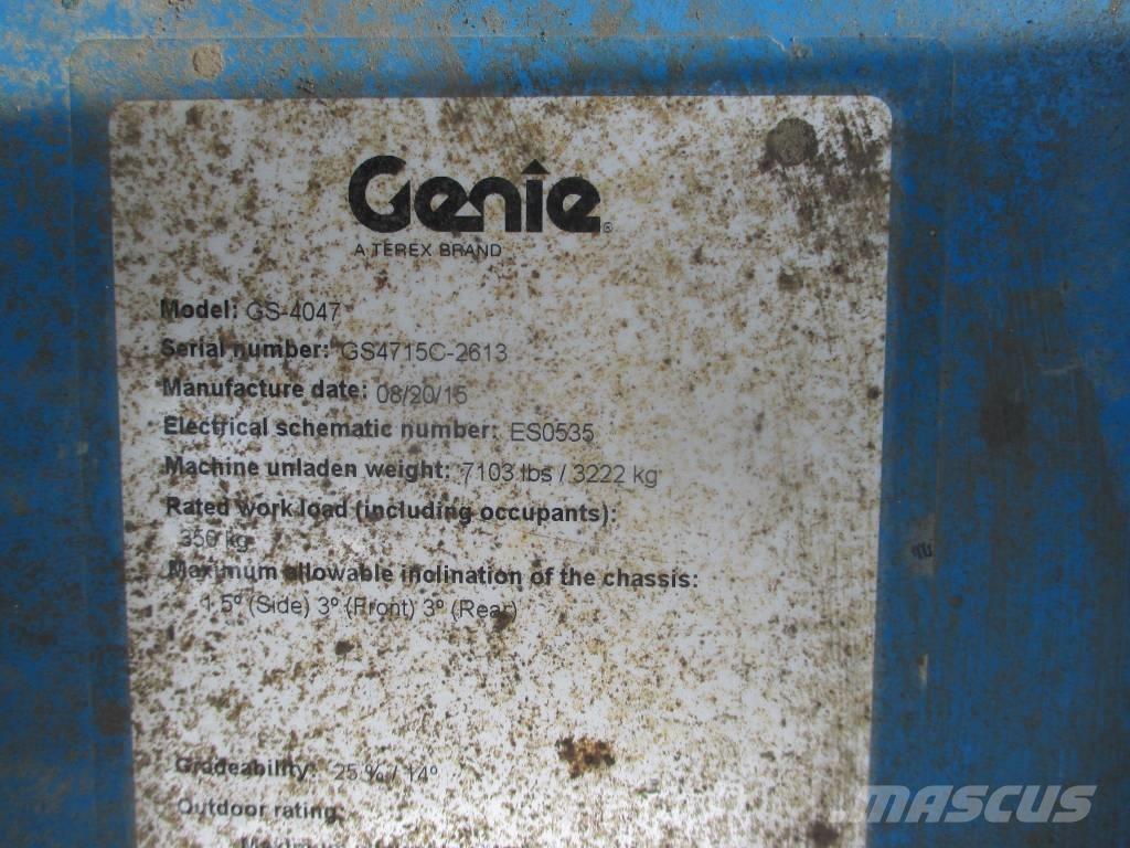 Genie GS 4047 シザースリフト